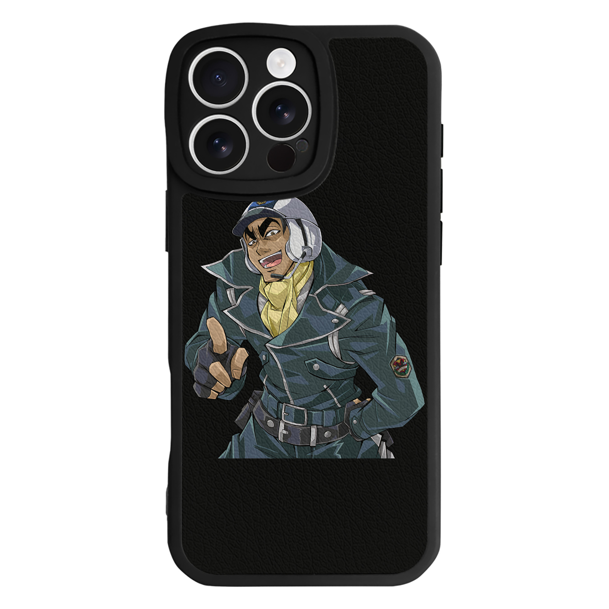 （画像用） 遊☆戯☆王 Yu-Gi-Oh! 【iPhone 16シリーズ対応】シリコンスマホケース（レザー調） 材質：シリコン